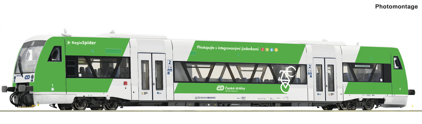 Roco CD Rh841 205-8 Diesel Railcar VI (DCC-Sound) HO Gauge RC7710003