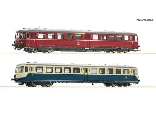 Roco 7710016 DB BR515 537-9 Railbus & Trailer IV (DCC-Sound) HO Gauge