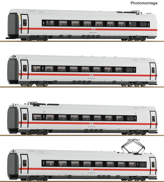 Roco DBAG ICE3neo Intermediate Coach Set (4) VI RC7710018 HO Gauge