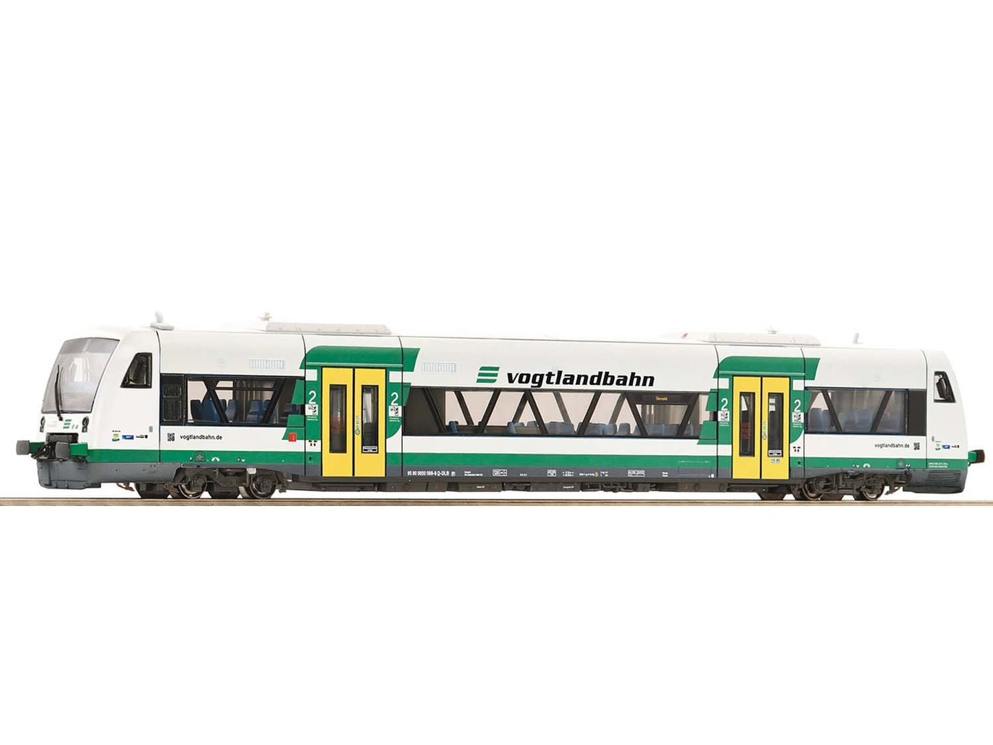 Roco Vogtlandbahn VT69 Diesel Railcar VI RC7780003 TT Gauge