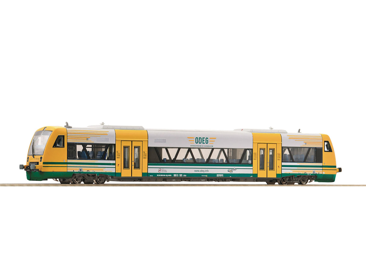 Roco ODEG VT650 084-6 Diesel Railcar VI (DCC-Sound) RC7790009 TT Gauge