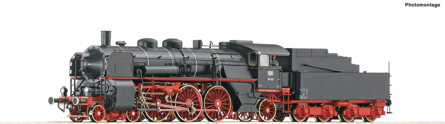 Roco 78249 DB BR18.4 Steam Locomotive III (~AC-Sound) HO