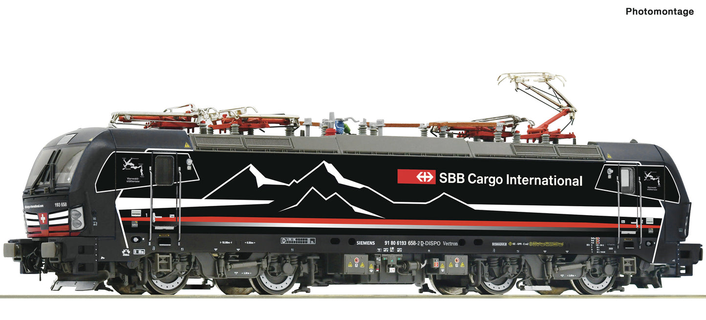 Roco MRCE/SBB Cargo Int BR193 658 Electric Loco VI (~AC-Sound) RC78727 HO Gauge