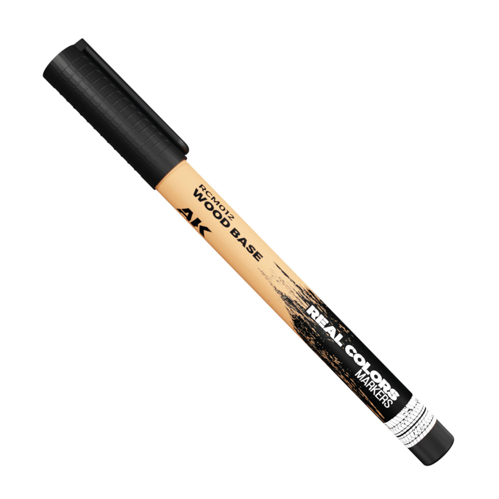 AK Interactive Wood Base Real Colours Acrylic Paint Marker RCM012