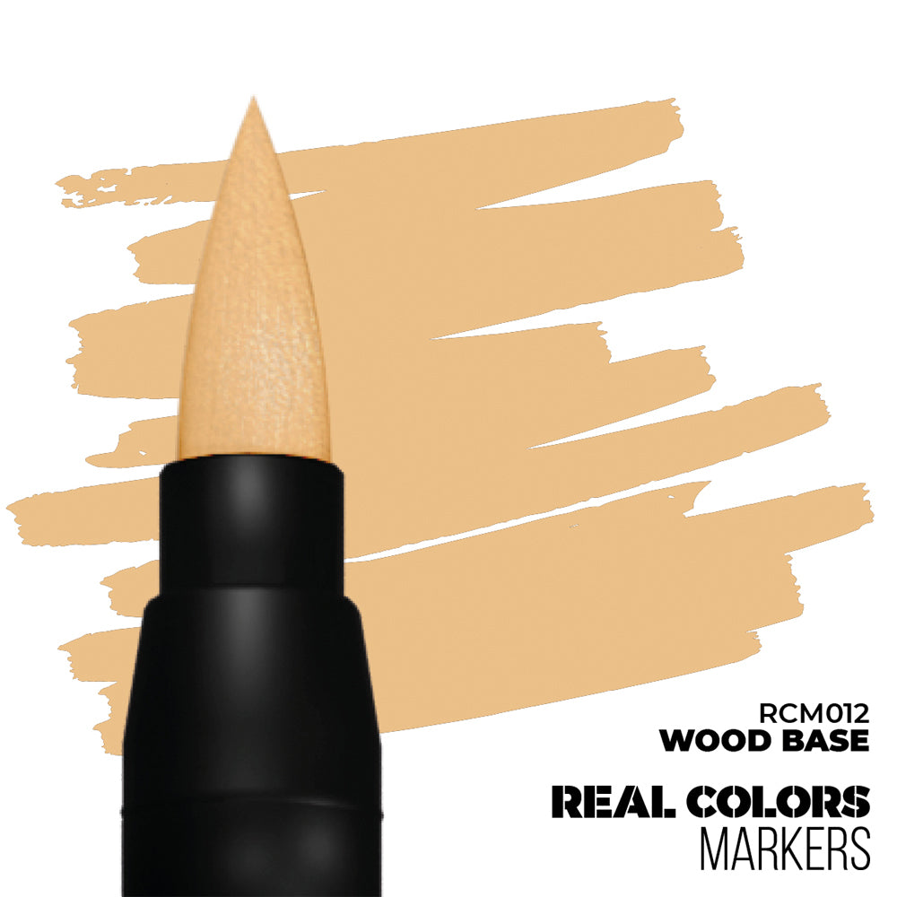 AK Interactive Wood Base Real Colours Acrylic Paint Marker RCM012