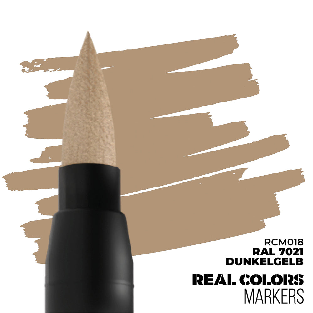 AK Interactive RAL7028 Dunkelgelb Real Colours Acrylic Paint Marker RCM018