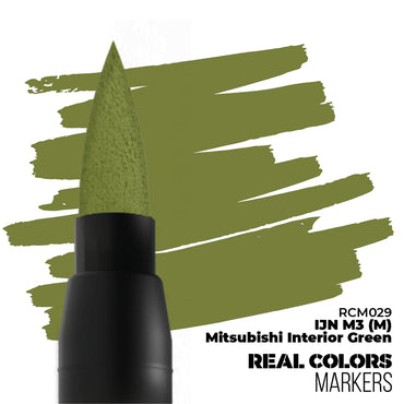 AK Interactive IJN M3 (M) Mitsubishi Interior Green Real Colours Marker RCM029