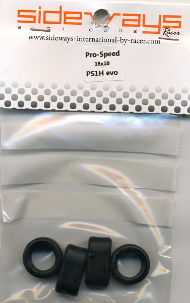 Sideways PS1H-EVO Prospeed Tyres Hard 18 x 10 1:32