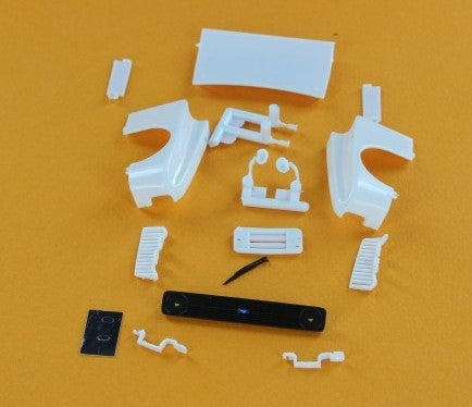 Sideways Ford Escort Plastic Parts RCSWFE-B 1:32