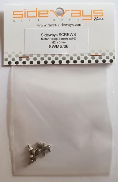 Sideways SWMS-06 LB Huracan GT3 Screws for Motor 1:32