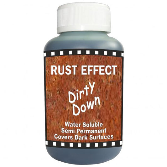 Dirty Down Rust Effect Paint 250ml Bottle for Weathering & Diorama