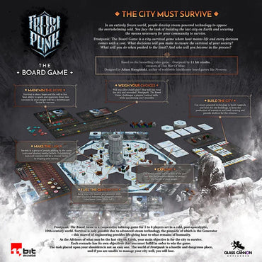 Frostpunk: The Board Game - 1-4 Players - 120-150min - Age 16+