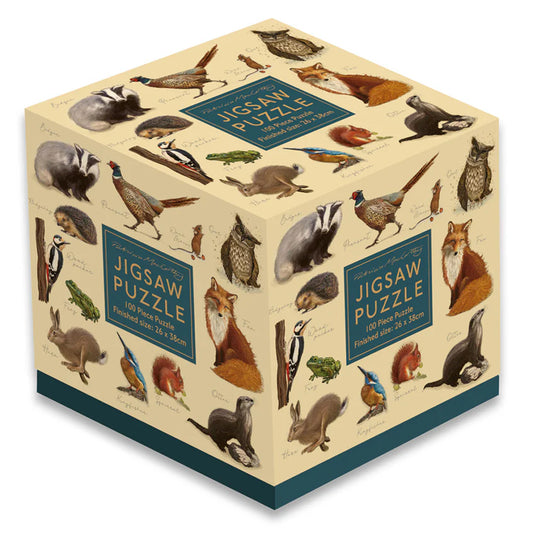The Puzzle Cube: Patricia MacCarthy Wildlife - 100pc Jigsaw Puzzle