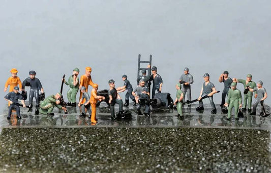 Rock Island Hobby 62100  Working People (24) Figure Set HO