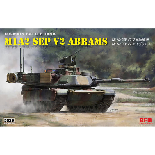 Ryefield 5029 US MBT M1A2 SEP V2 Abrams 1:35 Model Kit