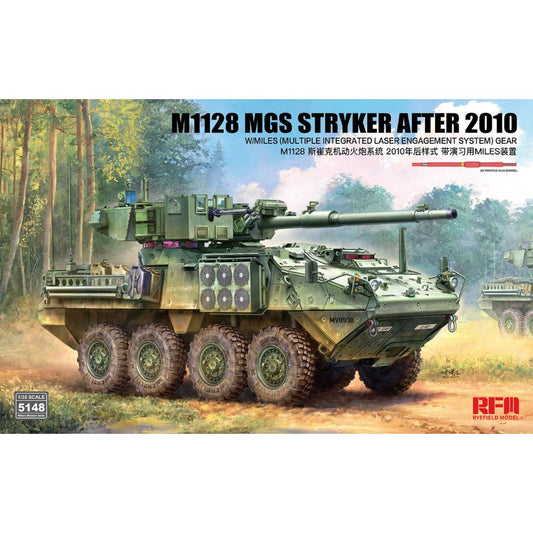 Ryefield 5148 M1128 MGS Stryker (After 2010) 1:35 Model Kit