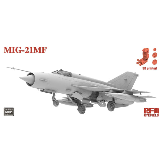 Ryefield Model RM6001 MiG-21MF 1:48 Model Kit
