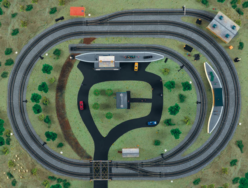 HORNBY R771 NEW Starter Midimat Trakmat Track Mat 00 Gauge