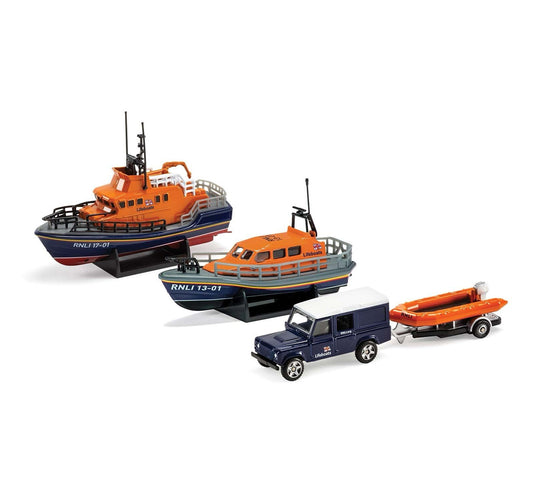 RNLI Gift Set - Shannon Lifeboat- Severn Lifeboat and Flood Rescue Team