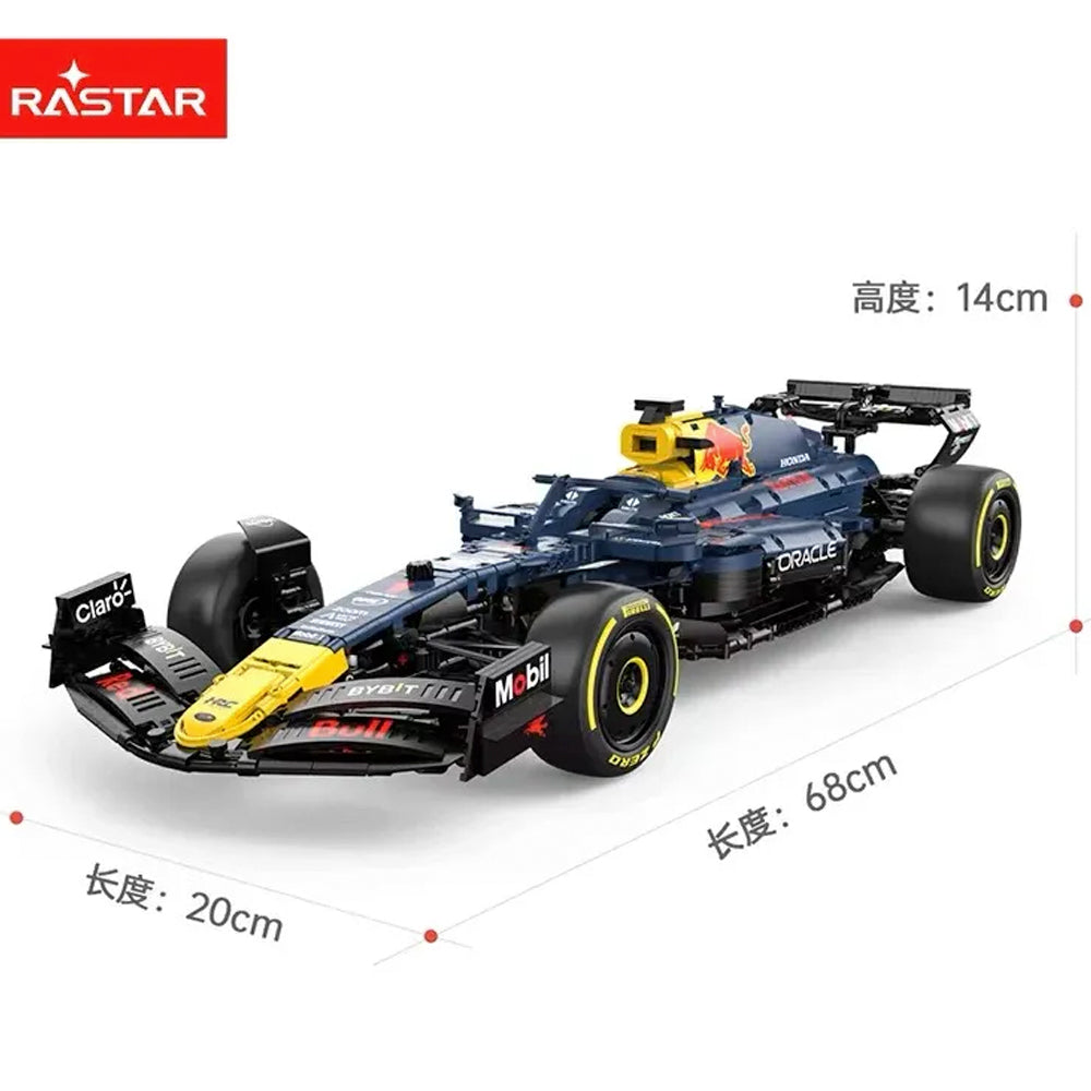 Rastar Oracle Red Bull Racing RB19 F1 Car 1:8 Brick Model 92410