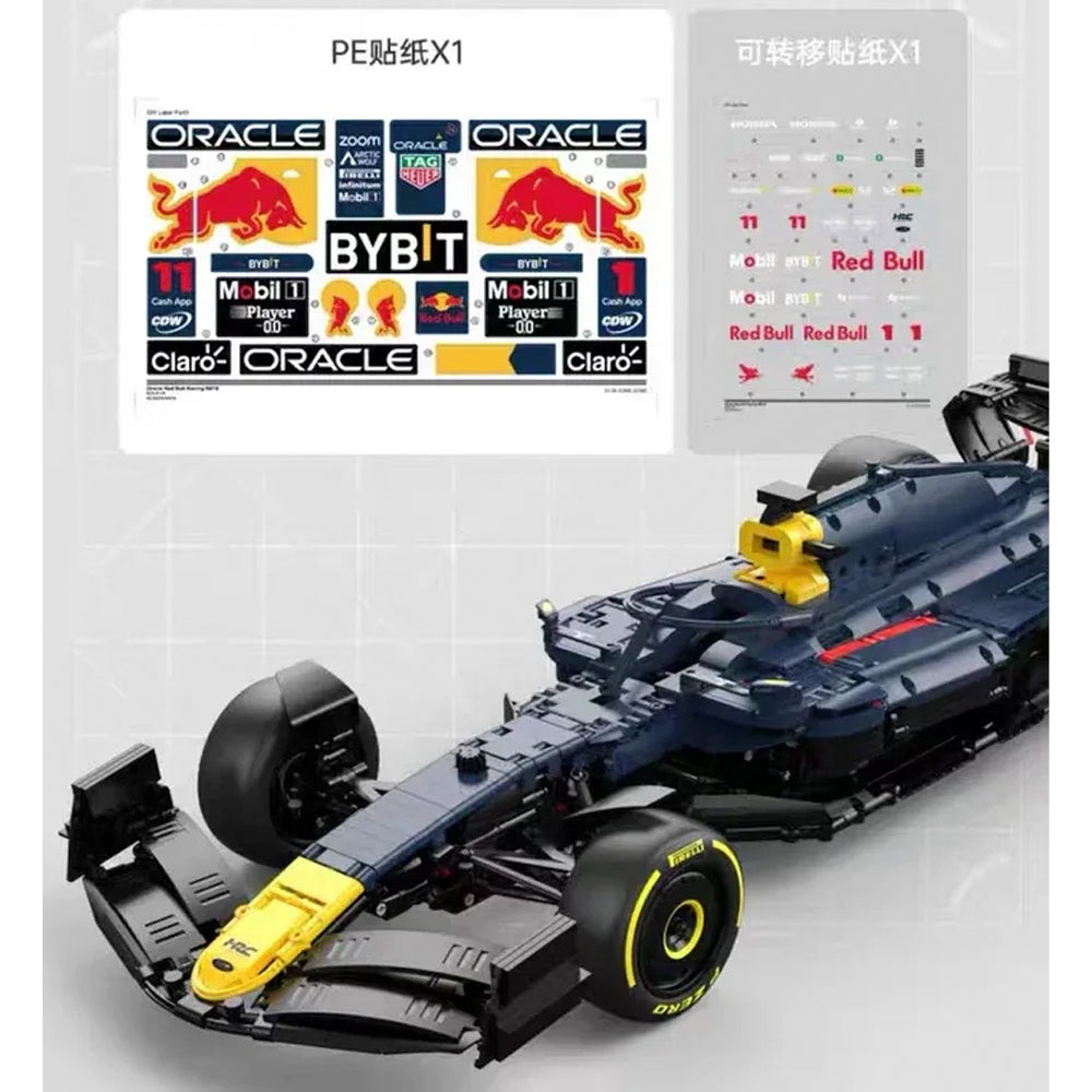 Rastar Oracle Red Bull Racing RB19 F1 Car 1:8 Brick Model 92410