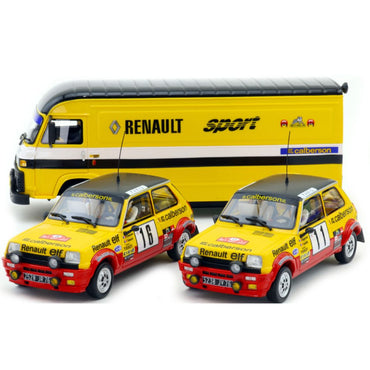 Avant Slot Renault SG2 Service Van & Renault 5 Alpine #11 #16 1:32 Slot Cars