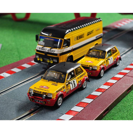 Avant Slot Renault SG2 Service Van & Renault 5 Alpine #11 #16 1:32 Slot Cars