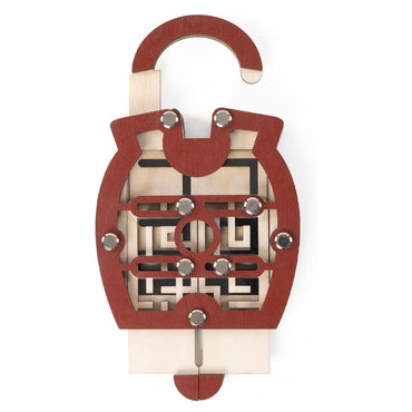 JC's Lock - Constantin Puzzle Wooden Brain Game from Recent Toys C5165