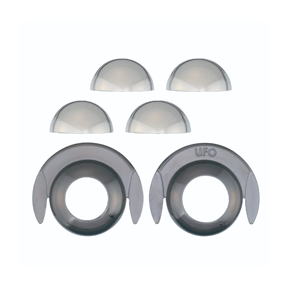 Huzzle UFO - Cast Metal Puzzle Brainteaser by Hanayama H5066