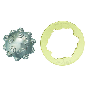 Huzzle Planet - Cast Metal Puzzle Brainteaser by Hanayama H5068