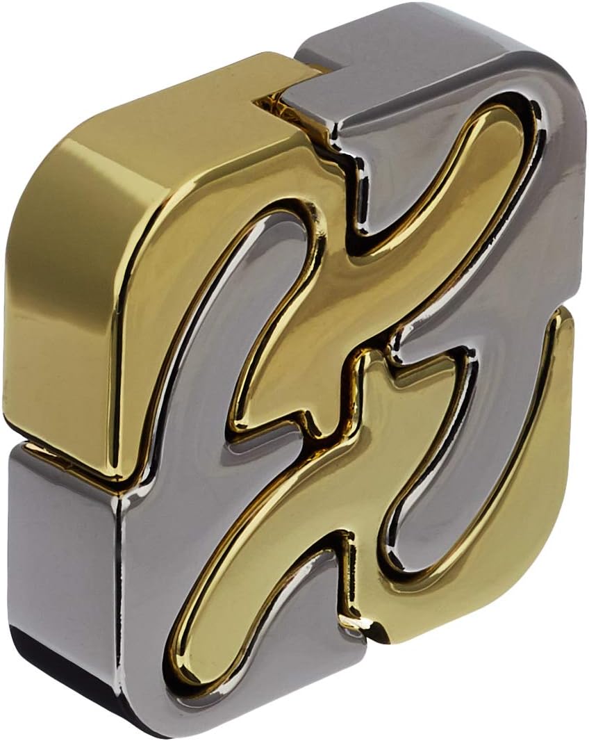 Huzzle Square - Cast Metal Puzzle Brainteaser by Hanayama H5092