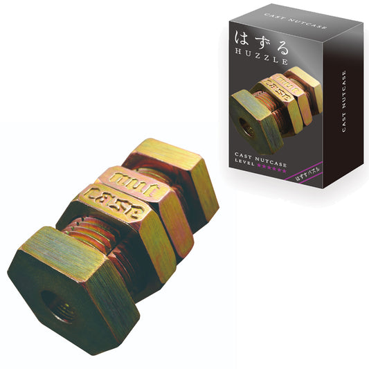 Huzzle Nutcase - Cast Metal Puzzle Brainteaser by Hanayama H5114