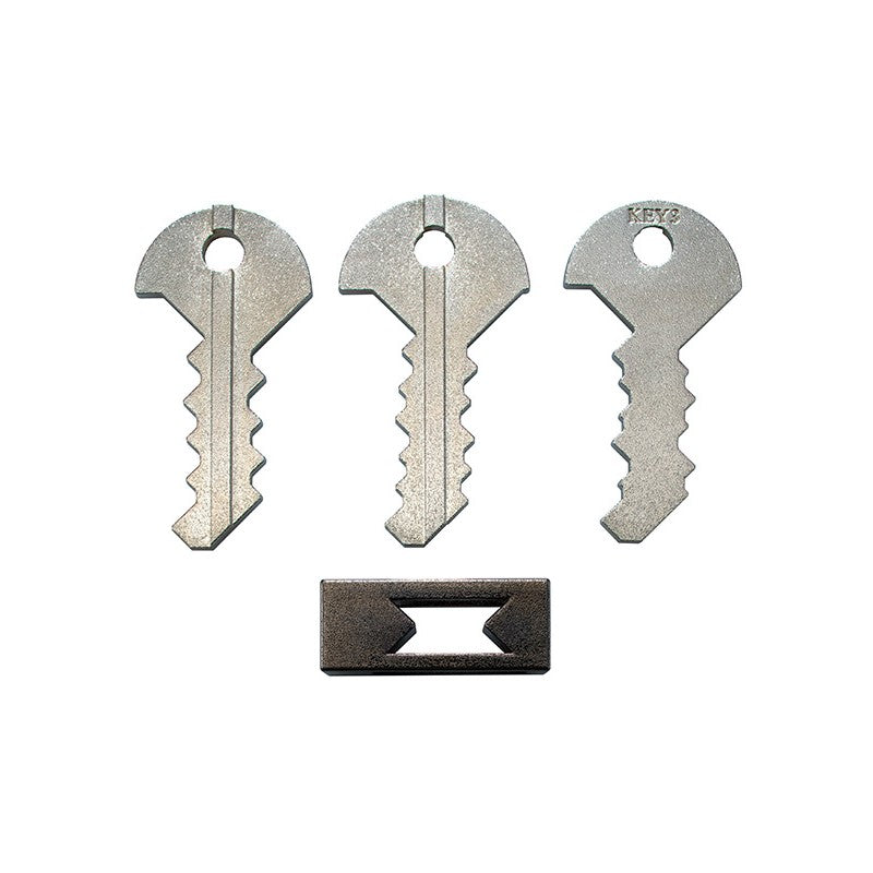 Huzzle Key III - Cast Metal Puzzle Brainteaser by Hanayama H5121