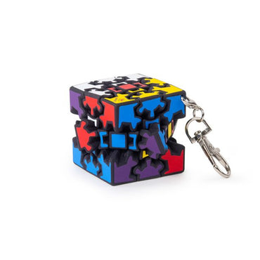 Mini Mefferts Deluxe Mini Gear Cube Brain Puzzle Keyring from Recent Toys M5153