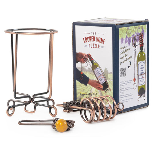 The Locked Wine Puzzle - 'Think Before you Drink' from Recent Toys RT5115