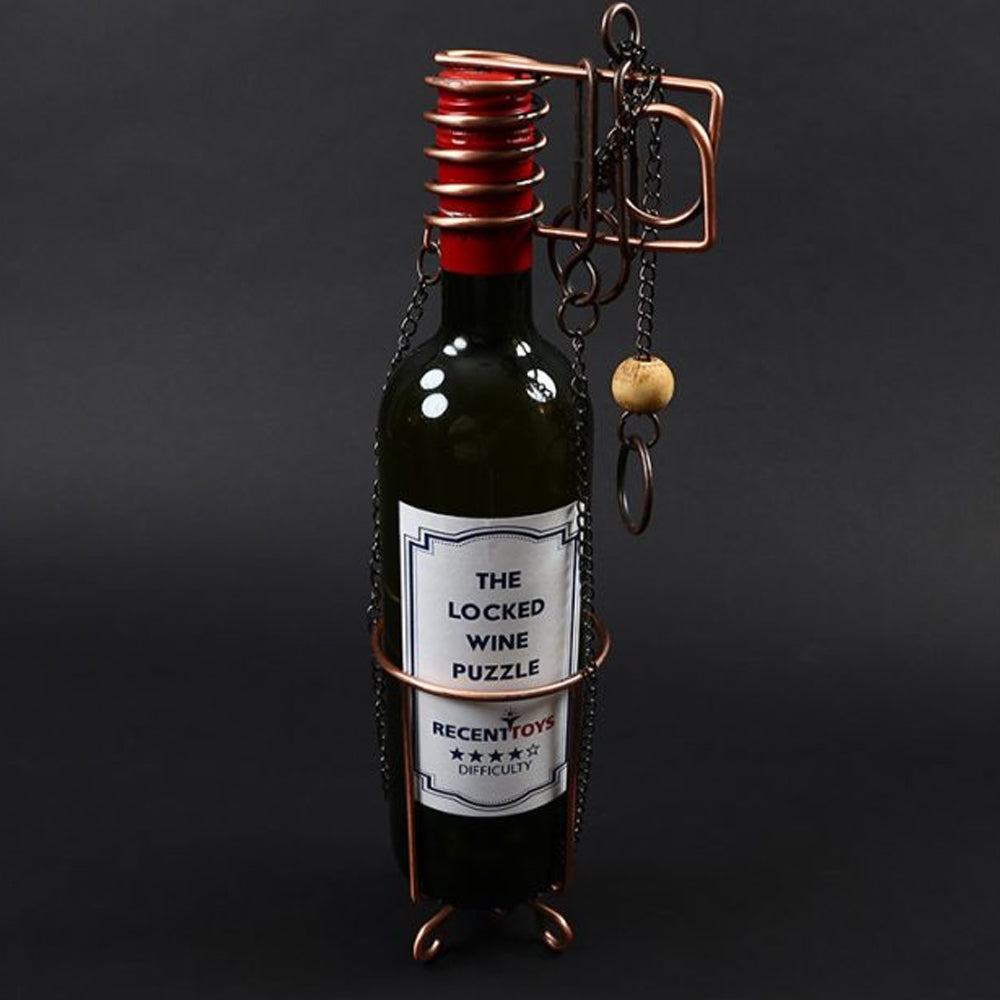 The Locked Wine Puzzle - 'Think Before you Drink' from Recent Toys RT5115