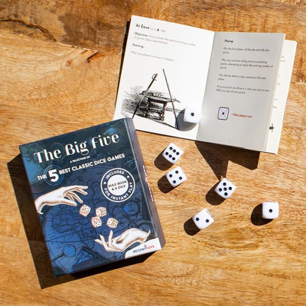 The Big Five Classic Dice Games Pack