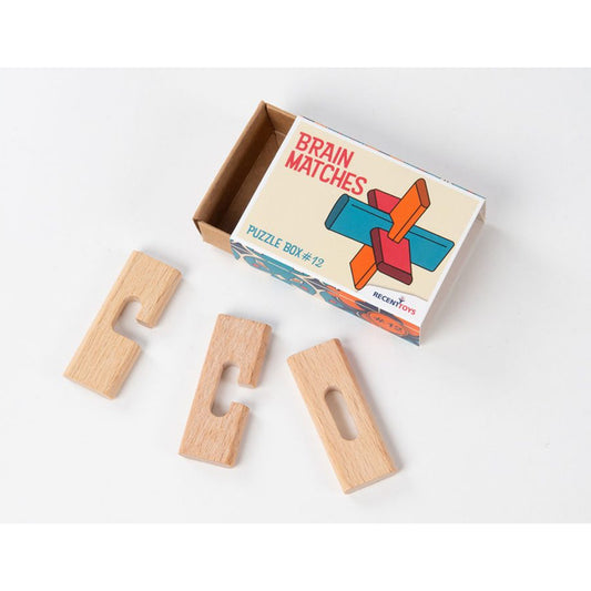 Brain Matches Puzzle Box #12 from Recent Toys - Stocking Filler Brainteaser