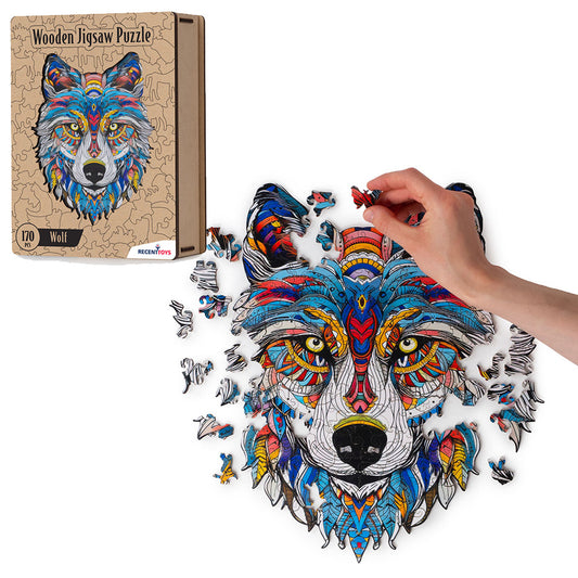 Wolf Wooden Puzzle by Recent Toys 170pcs