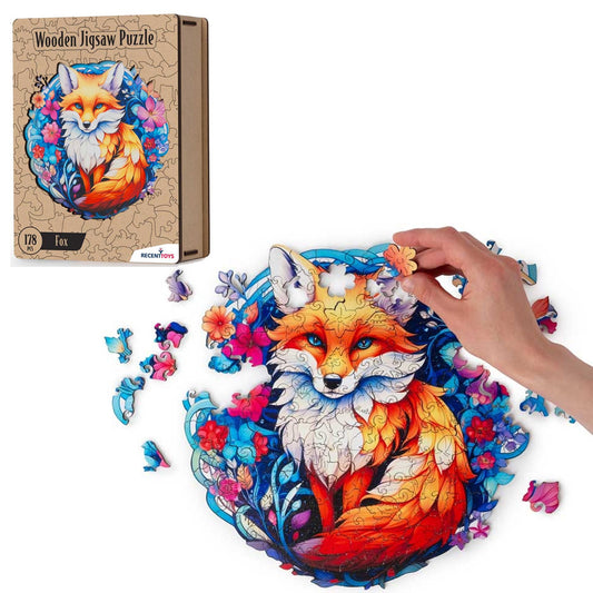 Fox Wooden Puzzle by Recent Toys 178pcs