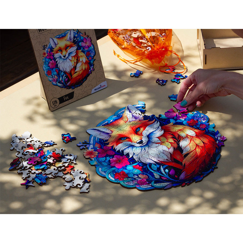 Fox Wooden Puzzle by Recent Toys 178pcs