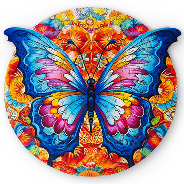 Butterfly Wooden Puzzle by Recent Toys 176pcs