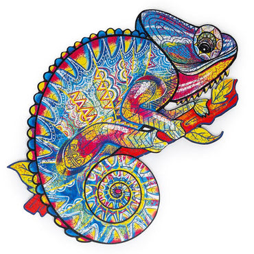 Chameleon Wooden Puzzle by Recent Toys 195pcs