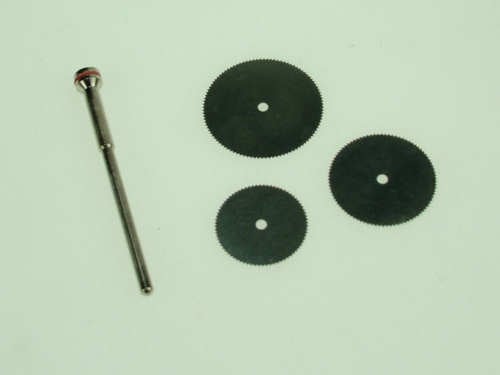Rotacraft SA2102-S Fine Cutting Saws (3) and Mandrel