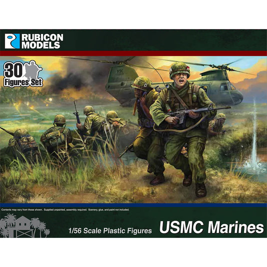 Rubicon 281002 USMC Marines & Command 1:56 Model Kit