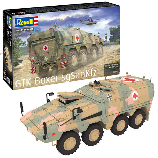 Revell 03362 GTK Boxer sgSANKfz Military Ambulance 1:72 Model Kit
