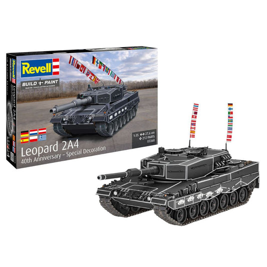 Revell 03368 Leopard 2A4 Tank 40 Years Livery 1:35 Model Kit