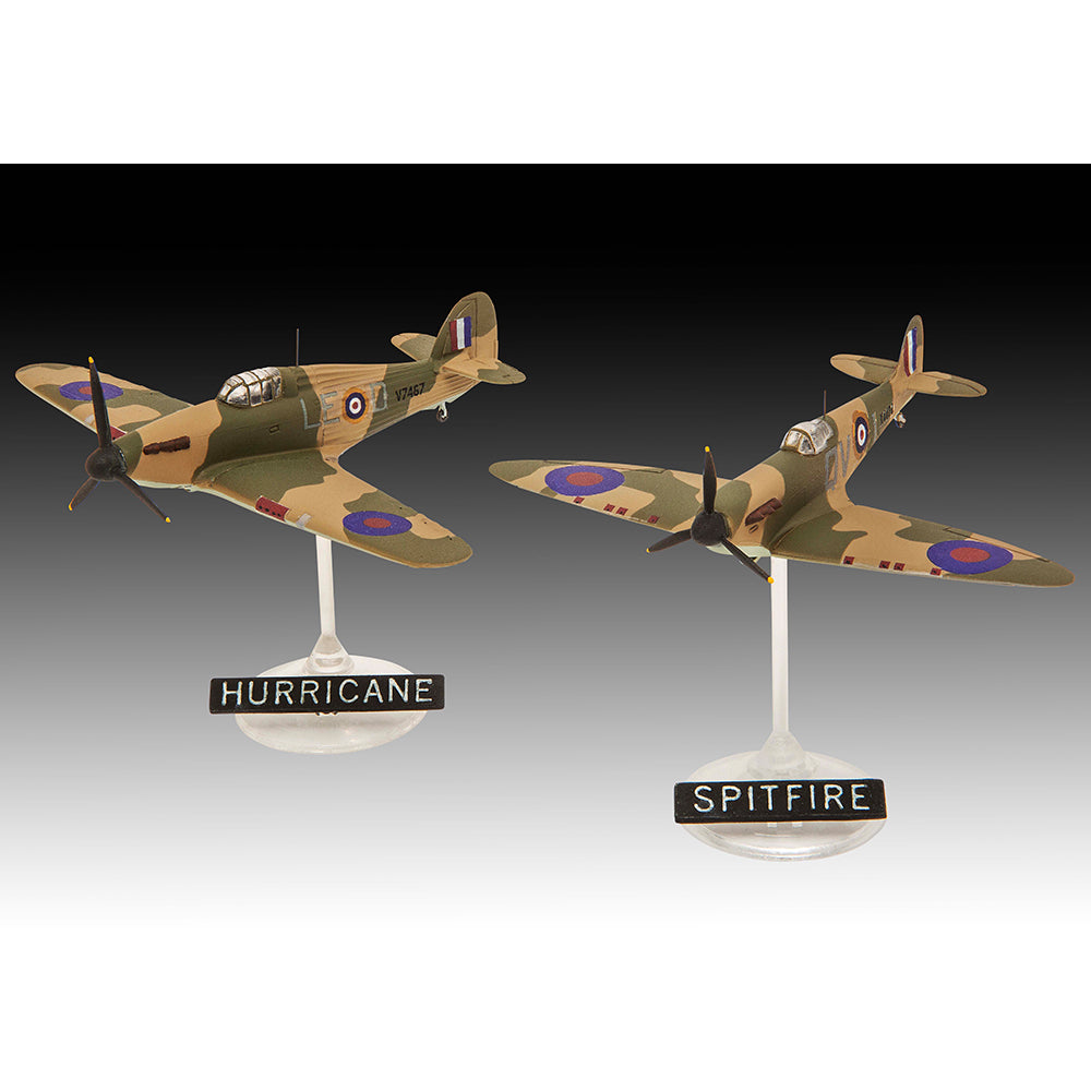 Revell 03771 Supermarine Spitfire Mk.Ia & Hawker Hurricane Mk.I 1:144 Model Kit