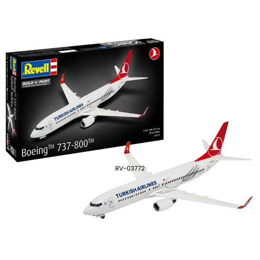Revell 03772 Boeing 737-800 Turkish Airlines 1:144 Model Kit