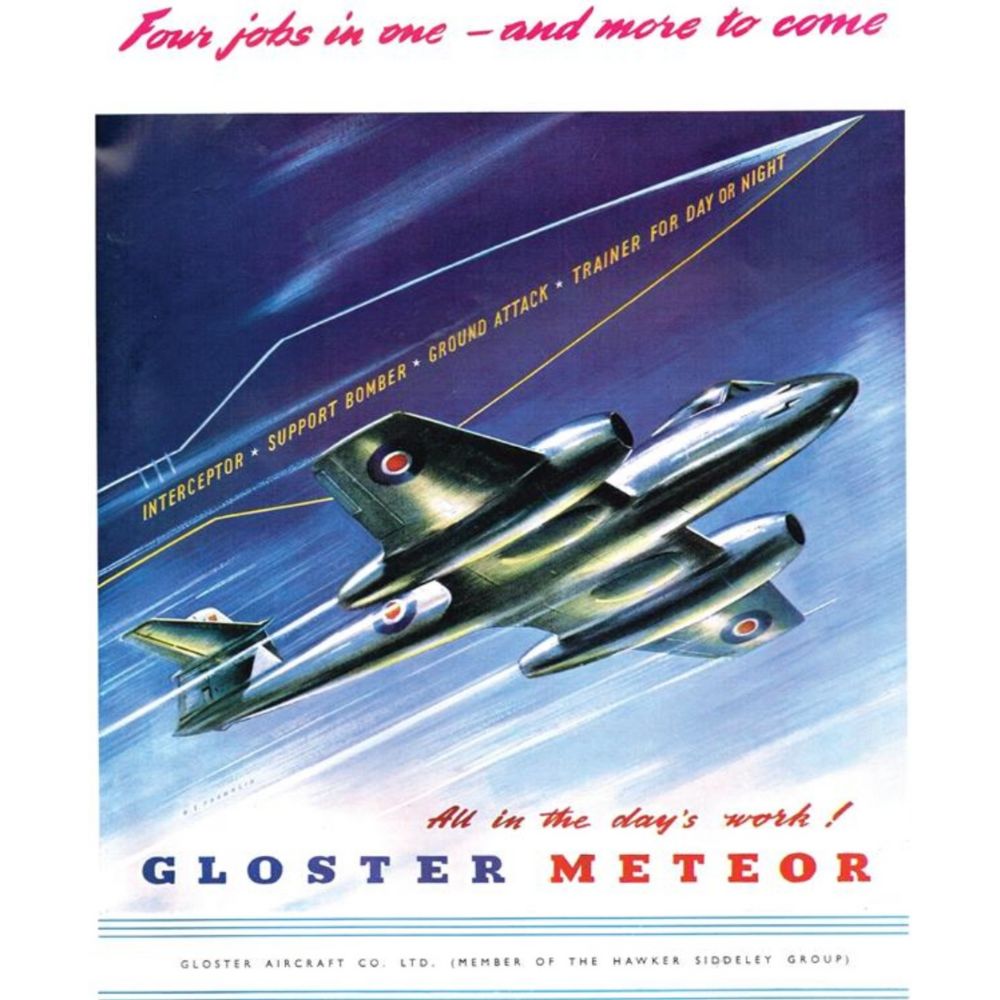 Revell 03779 Gloster Meteor F.8/FR.9 - First Edition 1:32 Model Kit